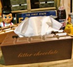 チョコレート　ティッシュボックスケース
