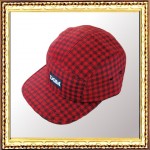 DQM Gingham 5 Panel Cap/ディーキューエム・ギンガム 5 パネル・キャップ・レッド