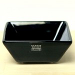 【新品】ARABIA(アラビア)ネロ/NERO ディッシュ 10cm×10cm/ブラック