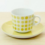 ARABIA/アラビア ステンシル ポルカドット/Polka Dot コーヒーカップ＆ソーサー