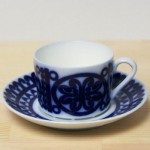 グスタフスベリ Bla Husar/ブロヒュサール コーヒーカップ＆ソーサー