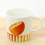 アラビア/ARABIA シーズナルマグカップ/Seasonal Product オレンジ 2009年