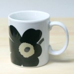 マリメッコ/marimekko ウニッコ/Unikko マグカップ 250ml/ブラック