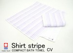 YOSHII11f01　Shirt stripe　コンパクトバスタオル CV (今治タオル)