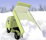 雪捨てが変る　4ｔダンプシート 送料無料　　滑雪シートです平ボデイーのトラックでも