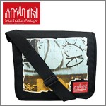 30％OFF！【ManhattanPortage/マンハッタンポーテージ】海外限定モデル！LowerEastSideGraffiti★ＤＪショルダーバッグ　MP-1428C