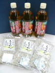 【マルシマ】りんご酢とちりめんセット　肺の老化防止、病の予防に！【