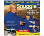 スナギー (Snuggie)　フリース素材のブランケットに袖が付いた話題商品