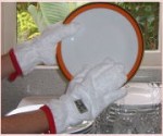 拭ける手袋 ドライディッシュグローブ　Grab & Dry Dish Drying Gloves