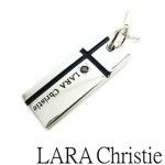 LARA Christie*ノーブル クロス ネックレス【BLACK Label】