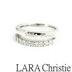 LARA Christie* プレッシャス リング【WHITE Label】