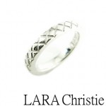 LARA Christie* スノーブラスト リング【WHITE Label】