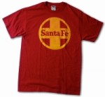 Santa Fe鉄道Tシャツ