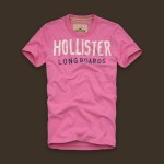 ホリスター/Tシャツ：Oceanside - Pink