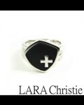 LARA Christie*ララクリスティー ノーザン クロス リング [BLACK Label]