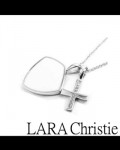 LARA Christie*ララクリスティー ノーザンクロスネックレス[WHITE Label]