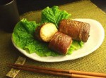 宮崎名物　日向屋「手作り肉巻きおにぎり」10個セット