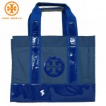 TORY BURCH NYLON TORY TOTE NAVY