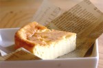 岡山特産の甘～い清水白桃を使った季節のチーズケーキ