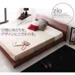 【送料無料】モダンデザインフロアベッド【Zio】ジオ