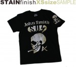 SUL　John Smith スカル＆シガー_Tシャツ type_A/SF ステインフィニッシュ【Salvage Union Label】
