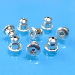 SILVER925 シリコン入り キャッチ