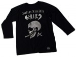 SUL　John Smith シガー＆スカル　7分袖ラグランTシャツ【Salvage Union Label】