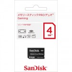 【SanDisk】メモリースティック　PRO デュオ Gaming 4G