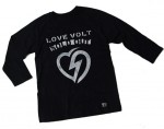 LOVE VOLT　7分袖ラグランTシャツ【Salvage Union Label】