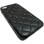 【icover】iPhone4用ケース SWAROVSKI LEATHER