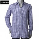 TOM FORD トムフォード　マドラスチェックシャツ