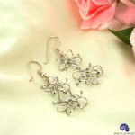 STERLING SILVER PIERCED EARRINGS  9251009050PI-R