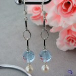 STERLING SILVER PIERCED EARRINGS