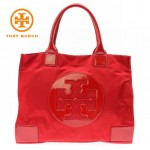 TORY BURCH トリーバーチ　ナイロン ELLAトート　レッド