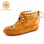 【送料無料】TORY BURCH zuzu flat bootie フラットブーティー　33118520 vic