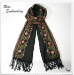 Rose Embroidery #BLACK