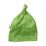 ベビーノット帽子（ライトグリーン）【Babysoy】【CPSIA認定商品】