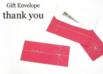 Ｇｉｆｔ Ｅｎｖｅｌｏｐｅ　ｔｈａｎｋ ｙｏｕ　５枚セット