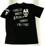 SUL I LOVE IT when A plan come togetherスカルTシャツ type_A