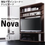 【送料無料】ハイタイプコーナーテレビボード【Nova】ノヴァ（40500039）