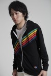 Aviator Nation Zipped Hoodie Black(ジップパーカー ブラック)