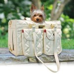 犬　キャリーバッグ【Le Petit Mon Ami Collection Beige】