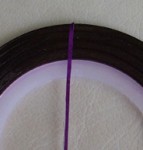 紫のテープ