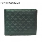 EMPORIO ARMANI　エンポリオアルマーニ　二つ折りレザー財布