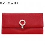 【送料無料】BVLGARI ブルガリ 新作 レザー Wホック長財布