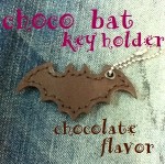 choco bat キーホルダー（チョコフレーバー）