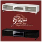 【送料無料】ハイグロス仕上げリビング収納【Grace】グレース 液晶テレビ台　160タイプ(40100565)【代引不可】