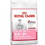 ドッグフード　ロイヤルカナン ミディアムスターター　妊娠後期〜授乳期の中型母犬・仔犬用　1ｋｇ/4ｋｇ