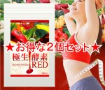 【即日発送+メール便送料無料】 極生酵素 エンザイムシステム RED 2個セット