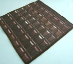 チョコレート マイクロファイバーハンドタオル